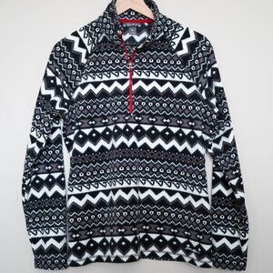 Eddie Bauer Women’s Quest Fleece Quarter-Zip Print